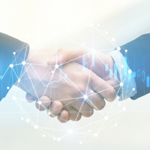 Handshake for partnership